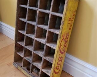 Old Coca Cola Wood Bottle Crate 