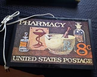 Vintage Pharmacy Hot Plate from Woods Pharmacy 