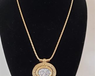 14k Gold Necklace Made in Israel