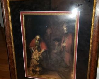 Custom Framed Rembrandt Print