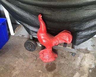 Rooster cast iron 