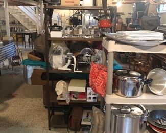Lots of cookware and second kitchen 