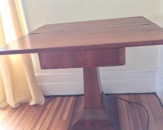 Antique classic walnut game/folding table