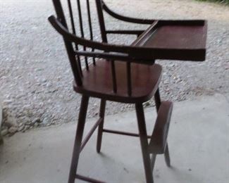 Vintage highchair