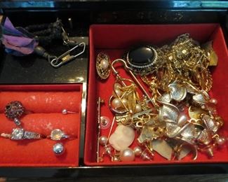 Vintage costume jewelry 