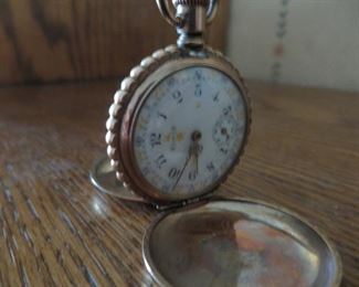 Early 1900's Elgin pocket watch with Keystone case.