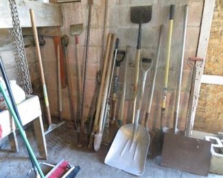 Yard tools.