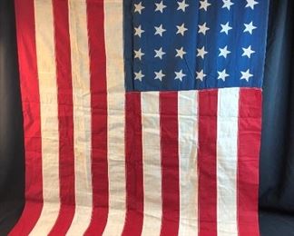 One of 2 American Flags