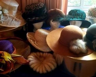 Incredible selection of designer hats