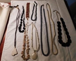 Assorted Costume Jewelry Necklaces