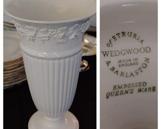 Wedgwood Queen's Ware Vase