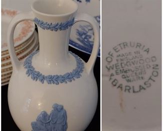 Wedgwood Barlaston Embossed Vase