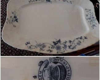 Old English Serving Platter