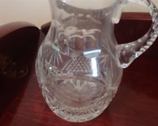 Cut Glass Pitcher