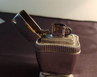 Old Zippo Lady Bradford Table Lighter