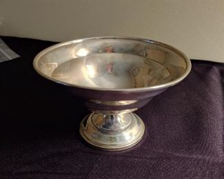 Sterling Weighted Bowl