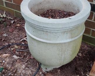 Large Assorted Cement Planters and Statuaries