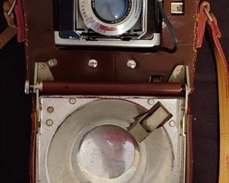 Old Voigtlander Camera with Accessories