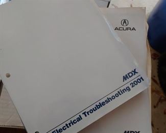 2001 Acura Service Manuals