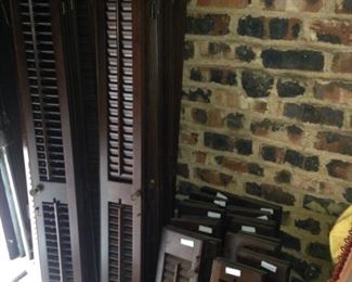 Large and small shutters
