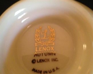 Lenox "Autumn" china - made in the USA