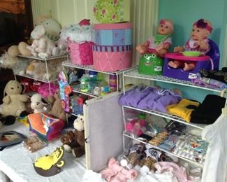 Toys, dolls, and stuffed animals