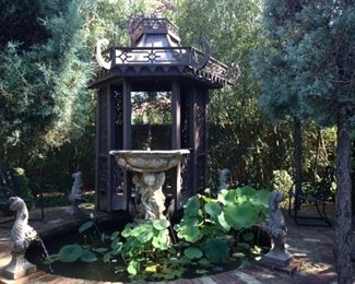 A peep at the gardens (chairs NOT for sale)