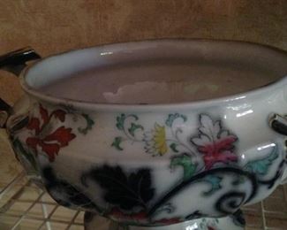 English Imari Ironstone "Aurora" bowl by Ashworth (1862-1890)