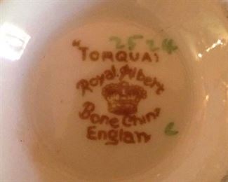 Royal Albert bone china from England