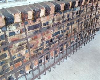 About 100 feet of Victorian iron fencing available