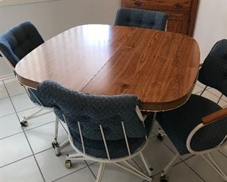 Table and chairs