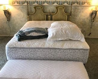 Queen size matress and headboard