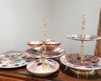 Additional Cloisoenne Serving Pieces