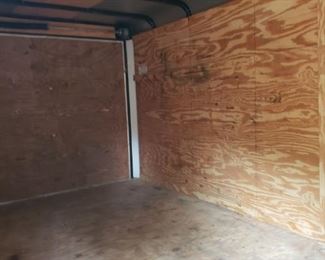 Pull Behind Trailer / Inside