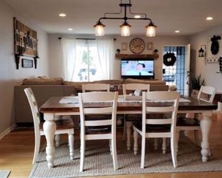 Dinning table and chairs