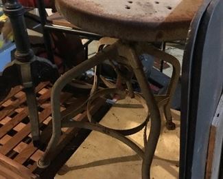 Metal stool