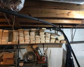 Boxes and boxes of eye glass frames
