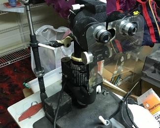Vintage optometry equipment