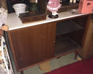 Mid century buffet with formica top