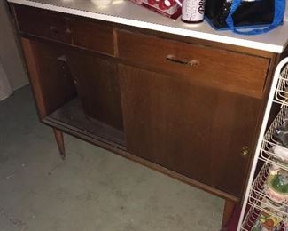 Mid century buffet with formica top