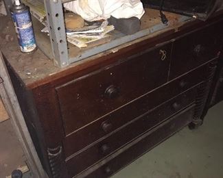 Cherry "chester" drawers. Needs a little love. Very nice though
