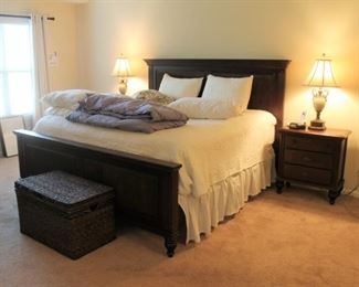 Walter E. Smithe king bedframe