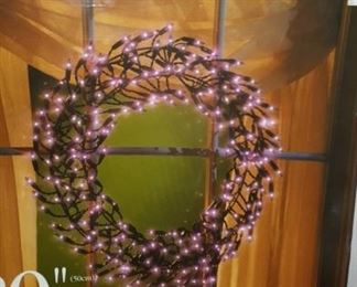 Light up Wreath