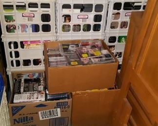 CD's DVD's & VHS Most New