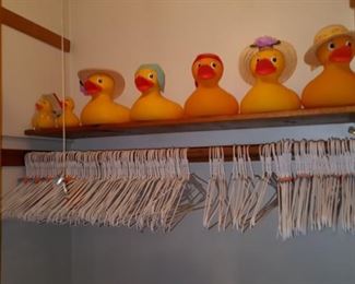 Rubber Duckies & Hangers