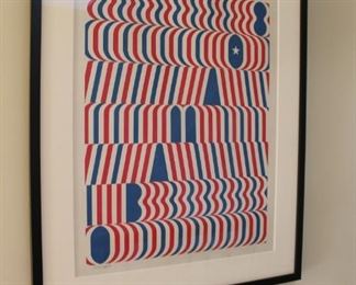 Official Barack Obama poster by Lance Wyman (Numbered 1571/5000)