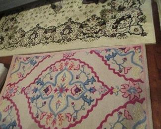 Area Rugs (pink & blue) never used