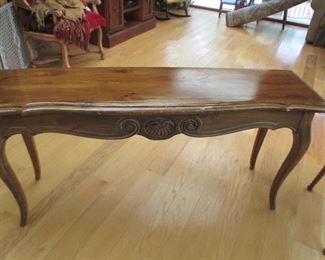 French Country Sofa Table