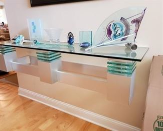 Modern Style Floating Console Table