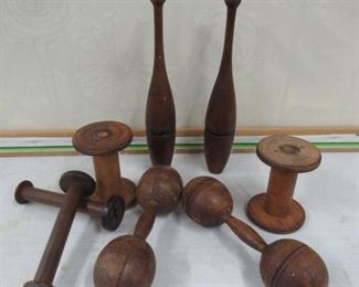 Early 1900's Wooden Athletic Clubs